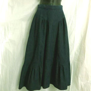 Gunne Sax Prairie Jean Skirt - Size 9